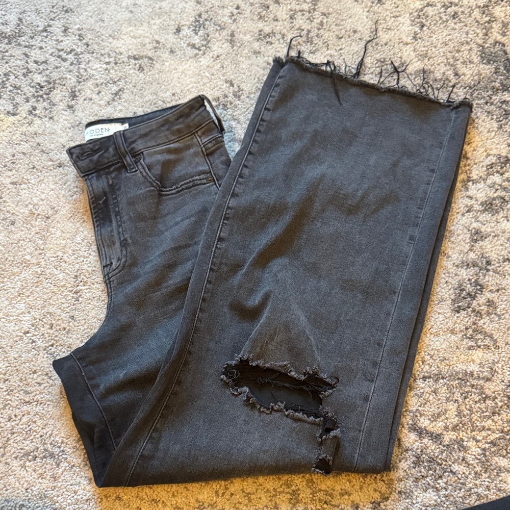 Noon Women's High Rise Black Jeans